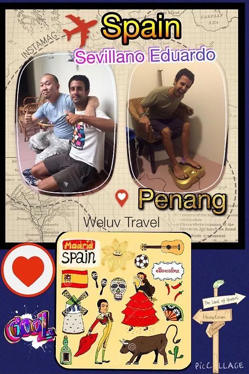 Weluv Travel Guesthouse George Town Malezya